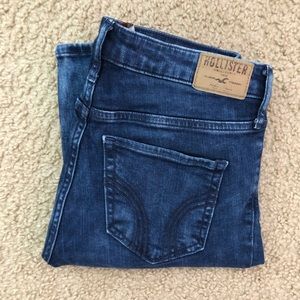 High Rise Dark Wash Hollister Jeggings